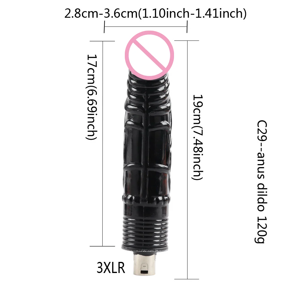 Dildo-Entry-Level Sex Machine A2/F2/F3 Accessories 3XLR Accessories Dildos Suction Cup Sex Products For Women And Men