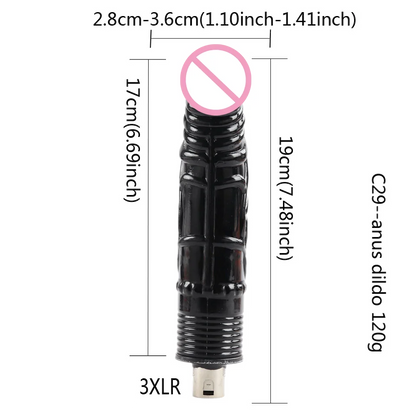 Dildo-Entry-Level Sex Machine A2/F2/F3 Accessories 3XLR Accessories Dildos Suction Cup Sex Products For Women And Men