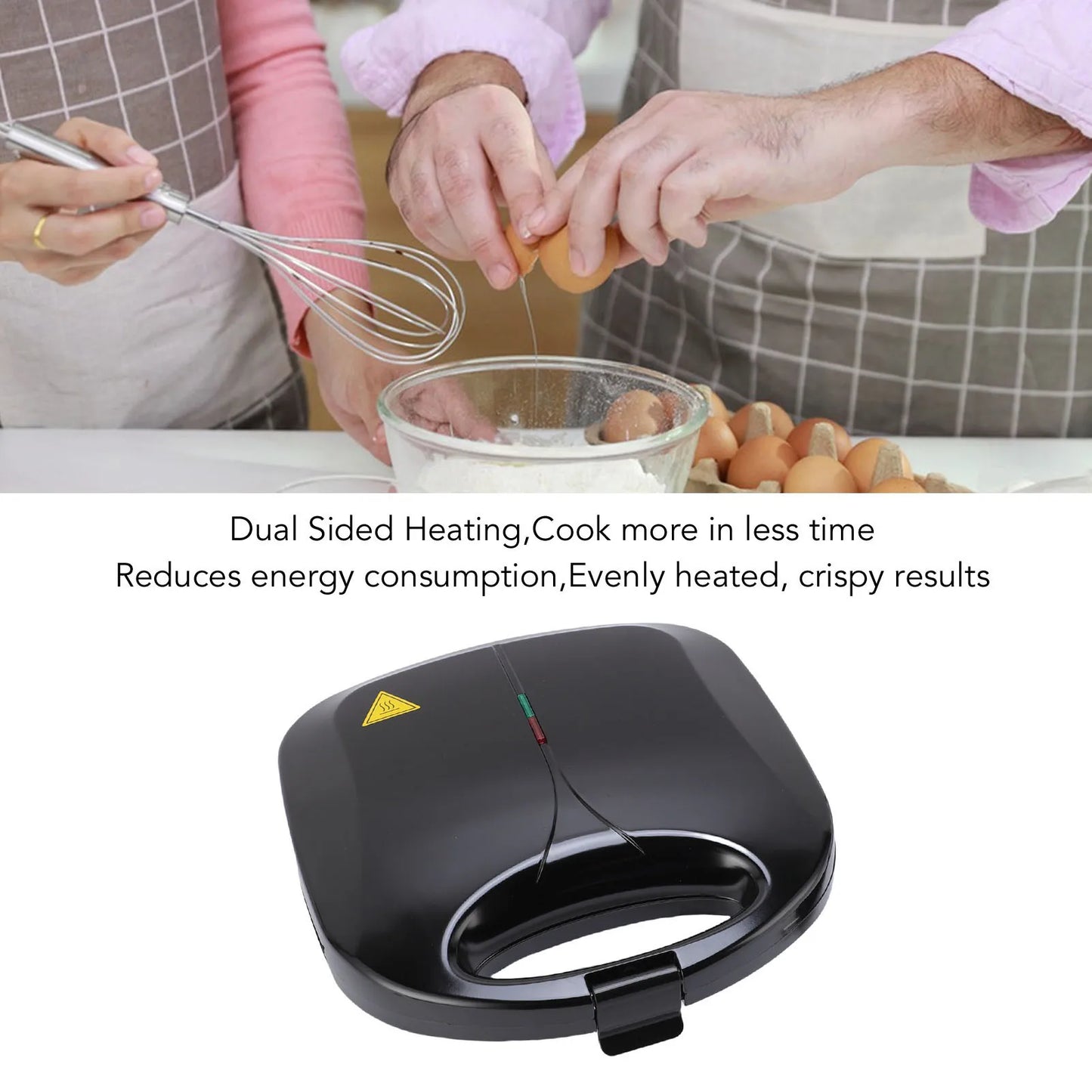 Double Sided Walnut  Maker Walnut  Maker Double Sided Non Stick Electric Walnut Cake Maker Machine for Home Use