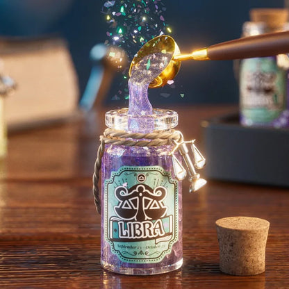 Wish Potion Bottle Building Set, 12 Zod Signs Magic Lab Kit, Creative Experiment Gift for Teens