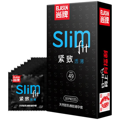 10pcs Small Size Ultra Thin Condoms For Men Long Sex Latex Tight Condom Adult Penis Sleeve Sex Toy Produtcs