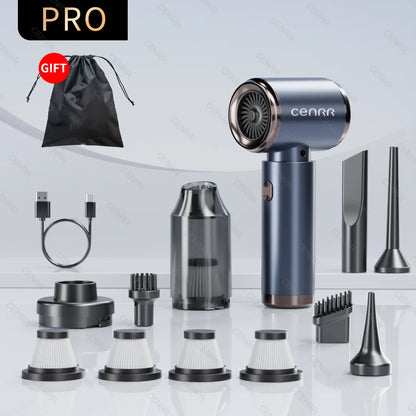 CENRR Car Vacuum Cleaner High Suction Wireless Vacuum Cleaner Cordless Vacuum Cleaner for Car High Pressure Cleaning Machine