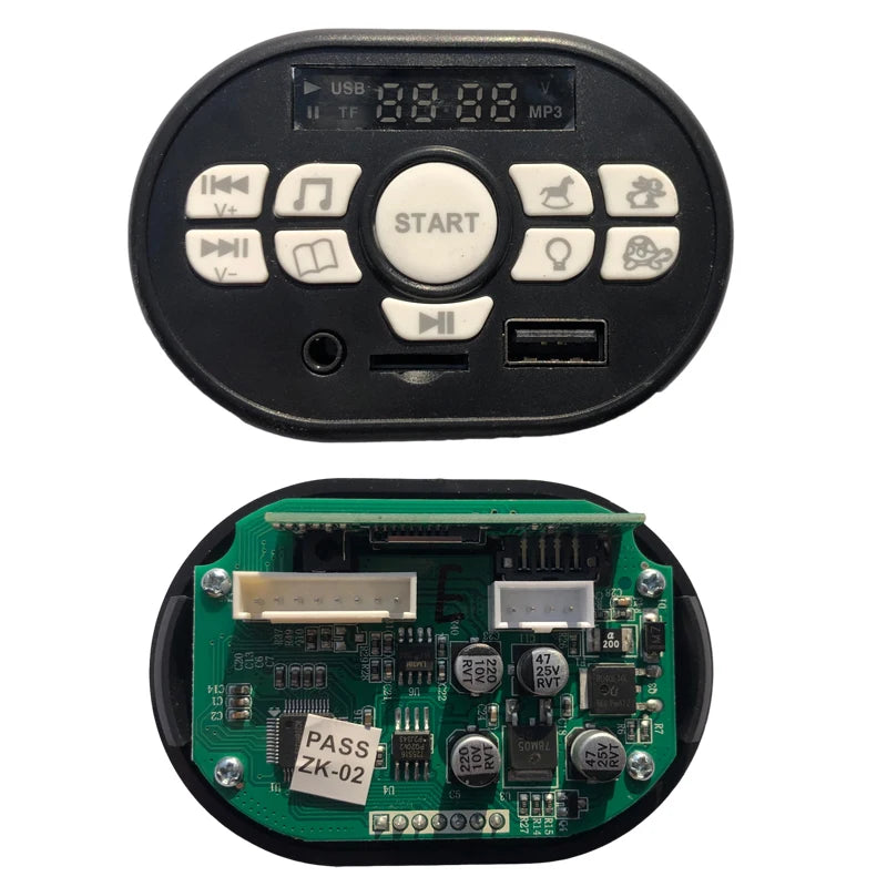 12V 24V Multi Functional Children's Electric Ride on Car MP3 Music Forward Backward Start Power Central Controller Motherboard