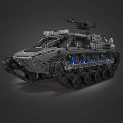 Technical Remote Control Military Tank Building Block RC EV2 All-terrain Tracked Vehicle Model Bricks Toys For Kids Gift