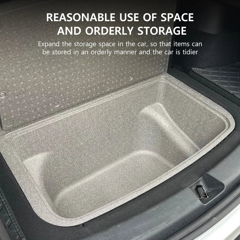 Front Trunk Rear Trunk Storage Box For Tesla Model Y Juniper 2021-2026 Model 3 Highland 2024-2026 Camping Travel Insulated Bin