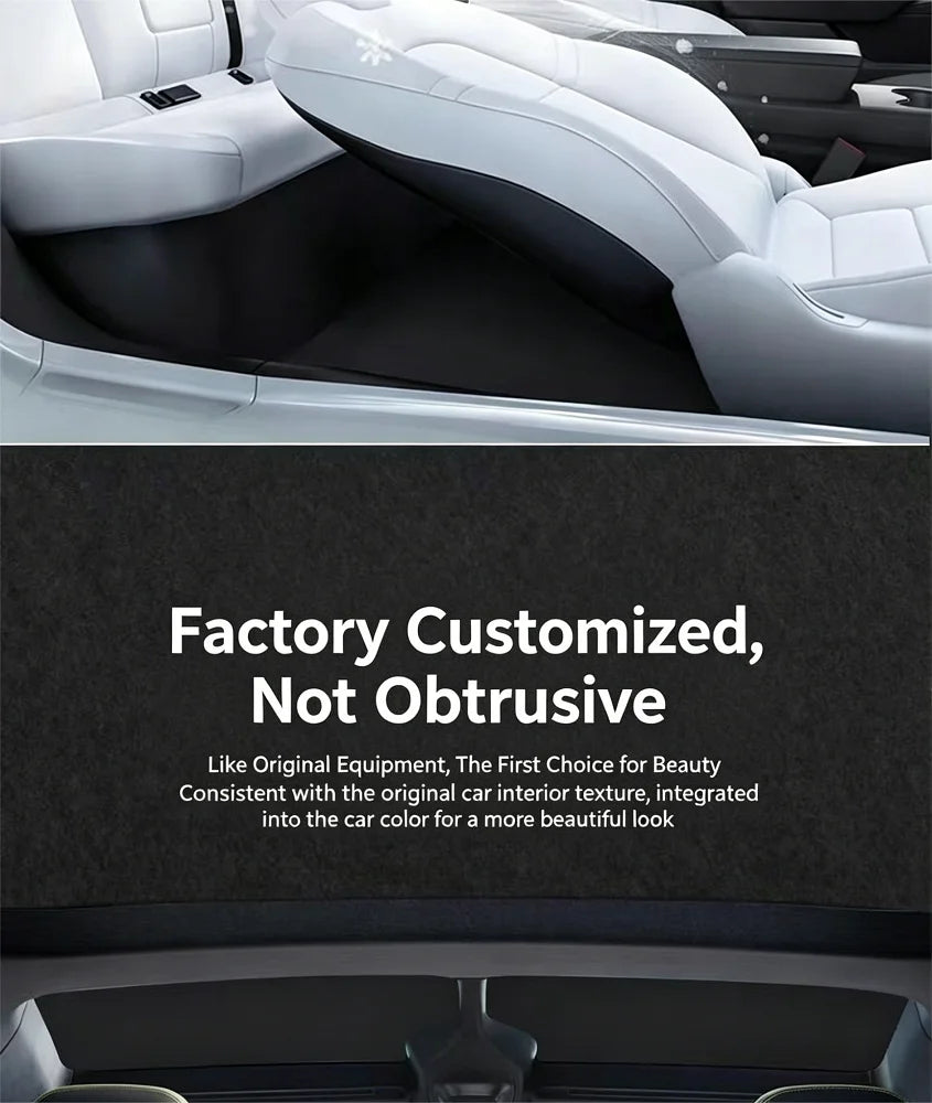 Car Sunroof Insulation Roof Visor For Volkswagen VW Tiguan 5N 2010~2017 16 Anti-UV Electrostatic Adsorption Sky Curtain Sunshade