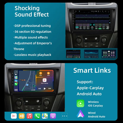 JUNDOF 9" CarPlay 2DIN Android Auto Car Radio Stereo For Suzuki Swift 2011 2012 2013 2014 2015 2016GPS Multimedia Video Player