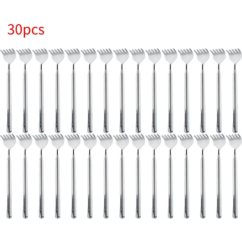 Adjustable Retractable Back Scraper Steel Anti-itch Claw Massager Scratching Rake For Elderly Back Massage Tool Heath Care