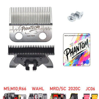 For JUCAI JC06 8148 V003 R66 M10 Madeshow Wmark VGR ROSYOUS Hair Clipper Accessories Replacement Zircon Blade CRUNCH DLC Blade