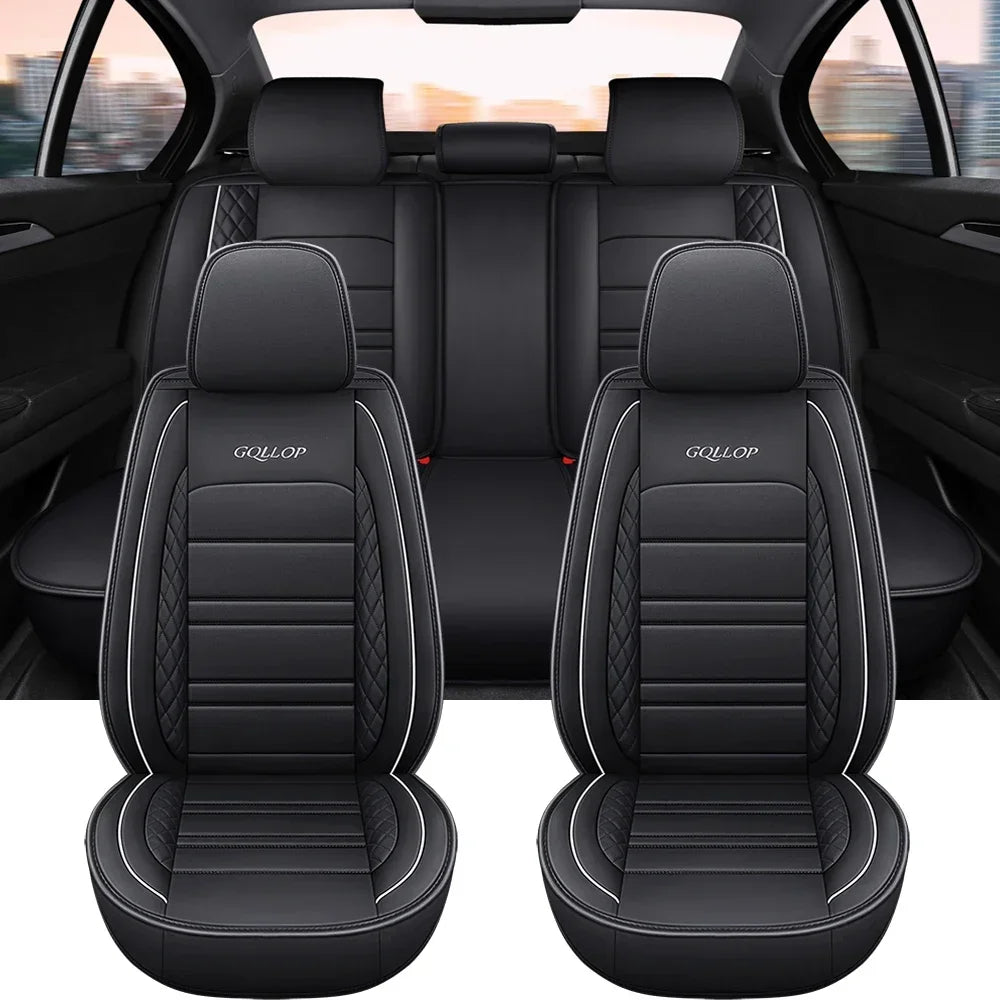 Full Coverage Pu Leather Car Seat Covers for BYD ATTO 3 Dolphin Seal Song PLUS Ora 03 Pro Sea Lion 07 Car Accessories