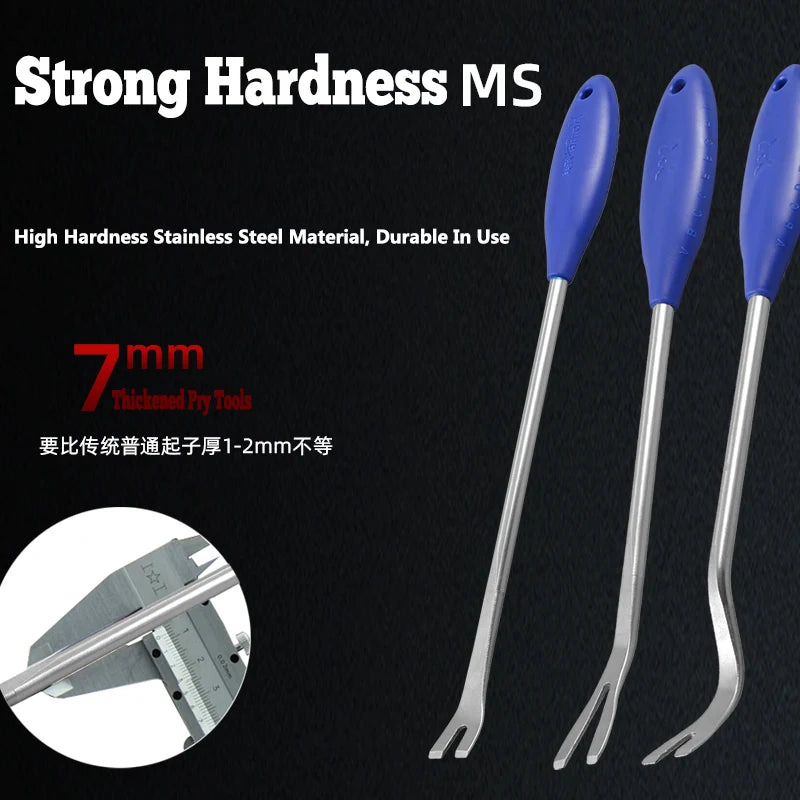 Hamei Multi-Purpose Auto Trim Removal Tool Set Car Panel Pry Bar Screwdriver Repair Kit