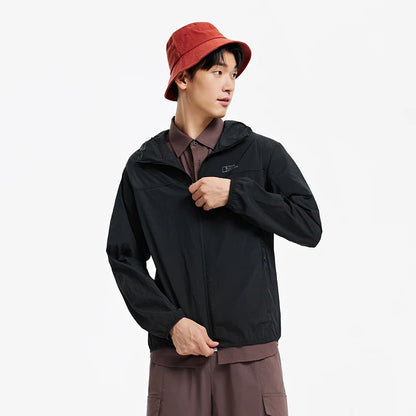 Semir Mens UV Jacket 2026 Hooded Cool Feeling Tops Couple Style Regular Shoulder Casual Fashion Soft Daily Wear