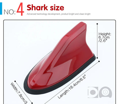 Waterproof Shark Fin Antenna Strong Radio Fm Am Signal Car Styling For Volkswagen Golf 2 3 4 5 6 7 Mk4 Mk5 Mk6 Mk7