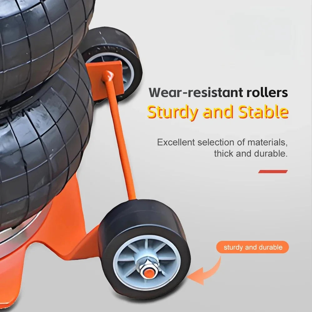 3-Ton Pneumatic Jack Three-layer Rubber Thickened Air Bag Jack Heavy-Duty Equipment Support Tool Automotive Repair Tool