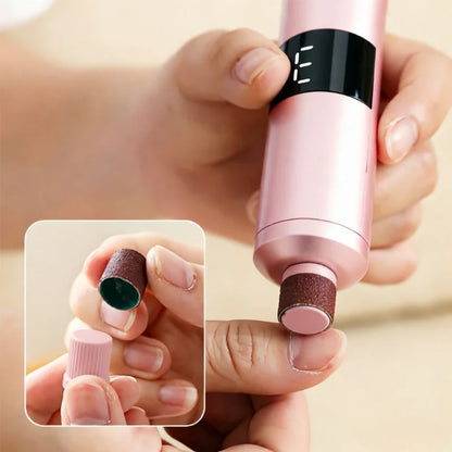 Foot Care Tool 2-in-1 Foot and Hand Electric Care Tools,Polish and Smooth,Shine Toenails Electric Callus Remover Pedicure File
