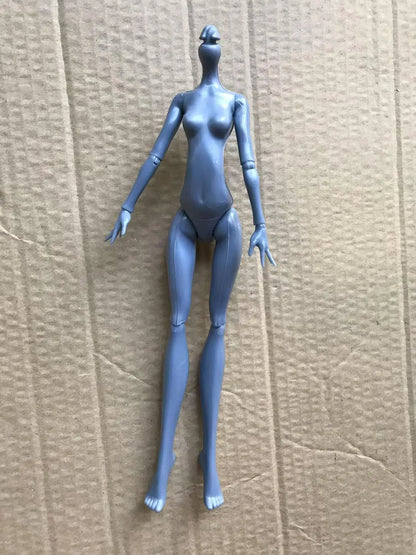 23cm Multi-Joints Movable Doll Figure Body Toy White Green Brown Blue Black Monster Doll Body to Fit Many Heads for Kids