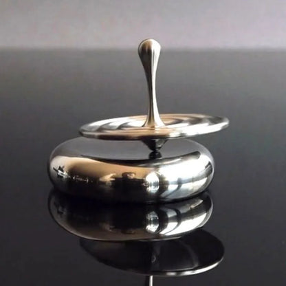 Rotating Water Drop Gyroscope Rotating Decorative Desktop Drip Tube Pressure Reducing Toy Gift Rotating Water Splash Gyroscope