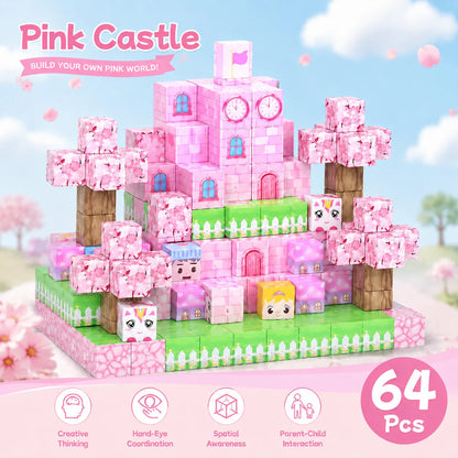 36-128 Pcs Magnetic Building Blocks Kids Magnetic Toys Cool Construction Toys Safe ABS Travel Set Xmas Halloween Gift