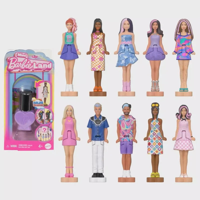 New Mini Barbieland Doll Surprise Toys Coollectible Pet Playset With 1.5-Inch Doll Playing House Toy For Girls Birthday Gift