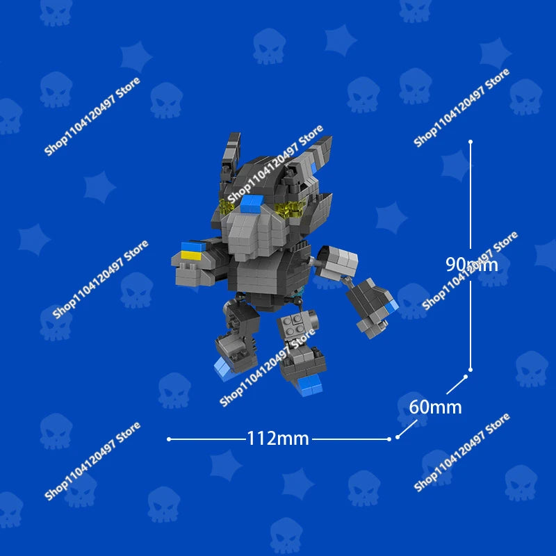Wilderness Game Brawl Stars Kaze Kenjii Toy Figures Children's Toys Kwazii Peso Penguin Anime Action Figure Children's Toy
