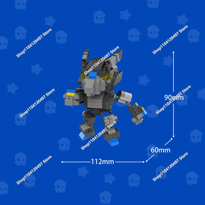 Wilderness Game Brawl Stars Kaze Kenjii Toy Figures Children's Toys Kwazii Peso Penguin Anime Action Figure Children's Toy