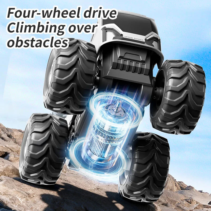 JJRC Q226 2.4G Amphibious 4WD All Terrain RC Car Waterproof LED Light Water Cannon Multiplayer Battle Kids Outdoor Electric Toy