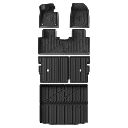 for Leapmotor C10 2024-2026 Car Floor Mats Protective Pad Car Interior Accessories Waterproof Cargo Liner Trunk Backrest Mat