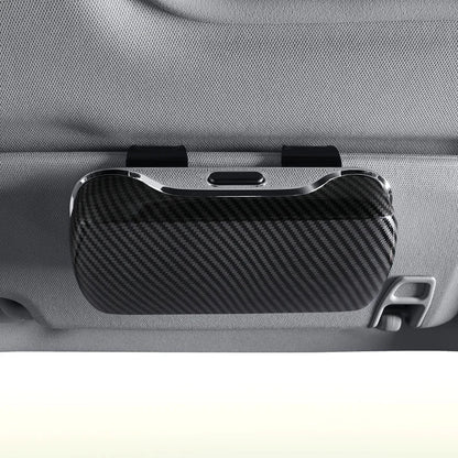 Car Emblem Sun Visor Glasses Case Sunglasses Storage Gift Box For Mercedes Benz AMG GLC W203 W206 W220 W205 W211 W212 W201 W210