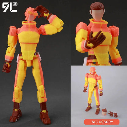 9L3D Printed Superheroes Invincible 2.0 Anime Multi-Jointed Shapeshift Toys Action Figures Mannequin Model Ornaments Gifts