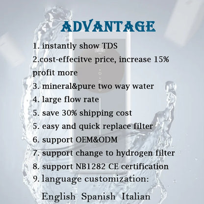 STLF ZJW 400 500 600 Gpd OEM Purificador De Agua Home Under Sink Tap RO Water Purifier Dispenser Reverse Osmosis System Water Fi