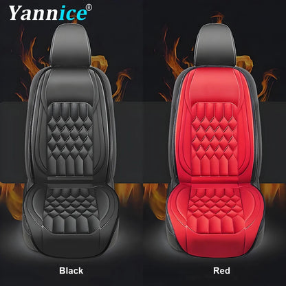 12V Car Heating Seat Cushion Seat Covers Winter Car Seat Heater  Car Accessories Heating Pads Universal Available In Black Red