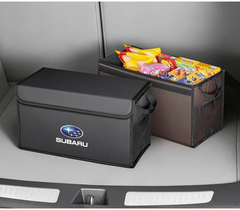 Car Trunk Foldable Storage Box Large-Capacity Stowing Tidying Bag For Subaru Ascent BRZ Forester Impreza Legacy Outback WRX VX