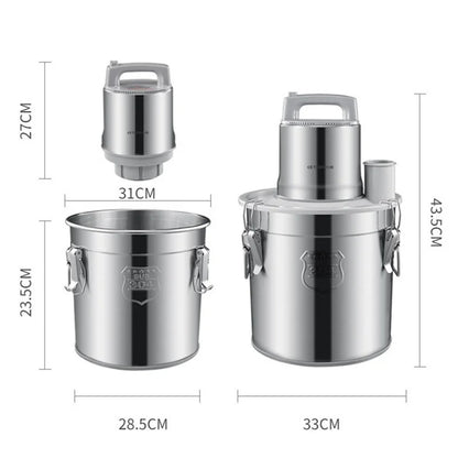 16L Mincer Meat Grinder Electric Garlic Machine Commercial Meat Grinder Large Capacity And High Power Stainless Steel Stir