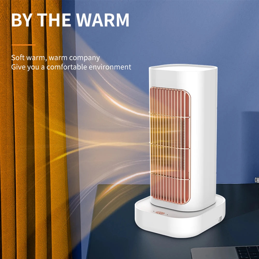 1300 W Space Heater Portable Electric Heater Overheating & Tip-Over Protection PTC Ceramic Heater 90 Degree Oscillation 2 Modes