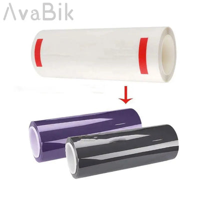 TPU PPF Protection Film Anti-scratch Self-healing White to Purple to Black Color Changing Sticker Can Stretch Strong