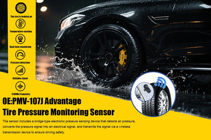 1/4PCS Tire Pressure Monitoring Sensor TPMS PMV-107J For Toyoto Camry Corolla RAV4 Land Cruiser Lexus Compatible With 4260733021