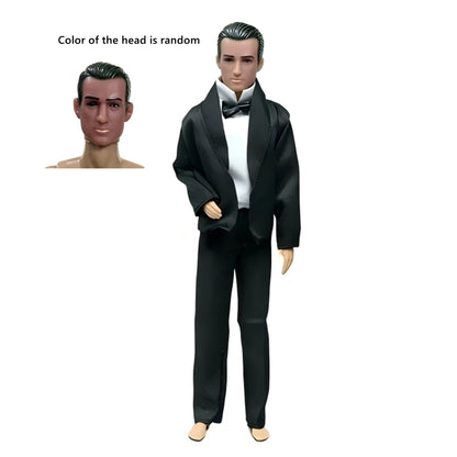 11.5‘’ Male Doll 22 Joint Movable Man Doll Fashion Photographer Boss CEO Play Toy For Children DIY Game Girl' Birthday Present