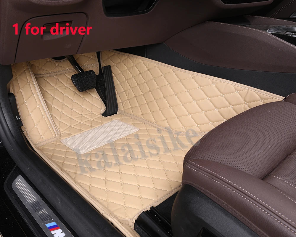 Custom Car Floor Mat for SsangYong All model Stavic Korando Kyron tivoli rexton Actyon Chairman auto accessories interior parts