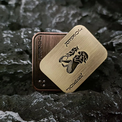 Magnetic Poker Push Card Fidget Toys Adults Anxiety And ADHD Relief Metal EDC Slider Juguetes Antiestres Ansiedad