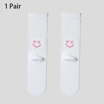 Men's Cotton Work Socks Cushioned Long Running Breathable Ankle Crew Socks Casual Socks for Men Cycling Socks