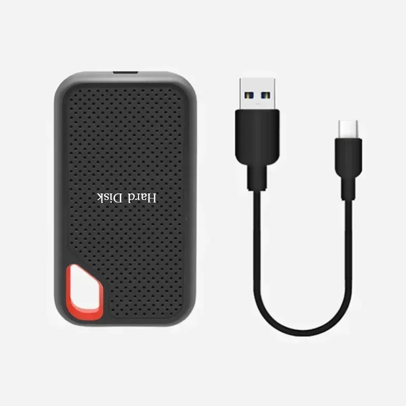 High-speed External Hd 2TB High-quality Hard Drive 128TB 64TB Portable SSD USB3.1 Solid State Disk for Mac/ Pc/Laptops/Phones