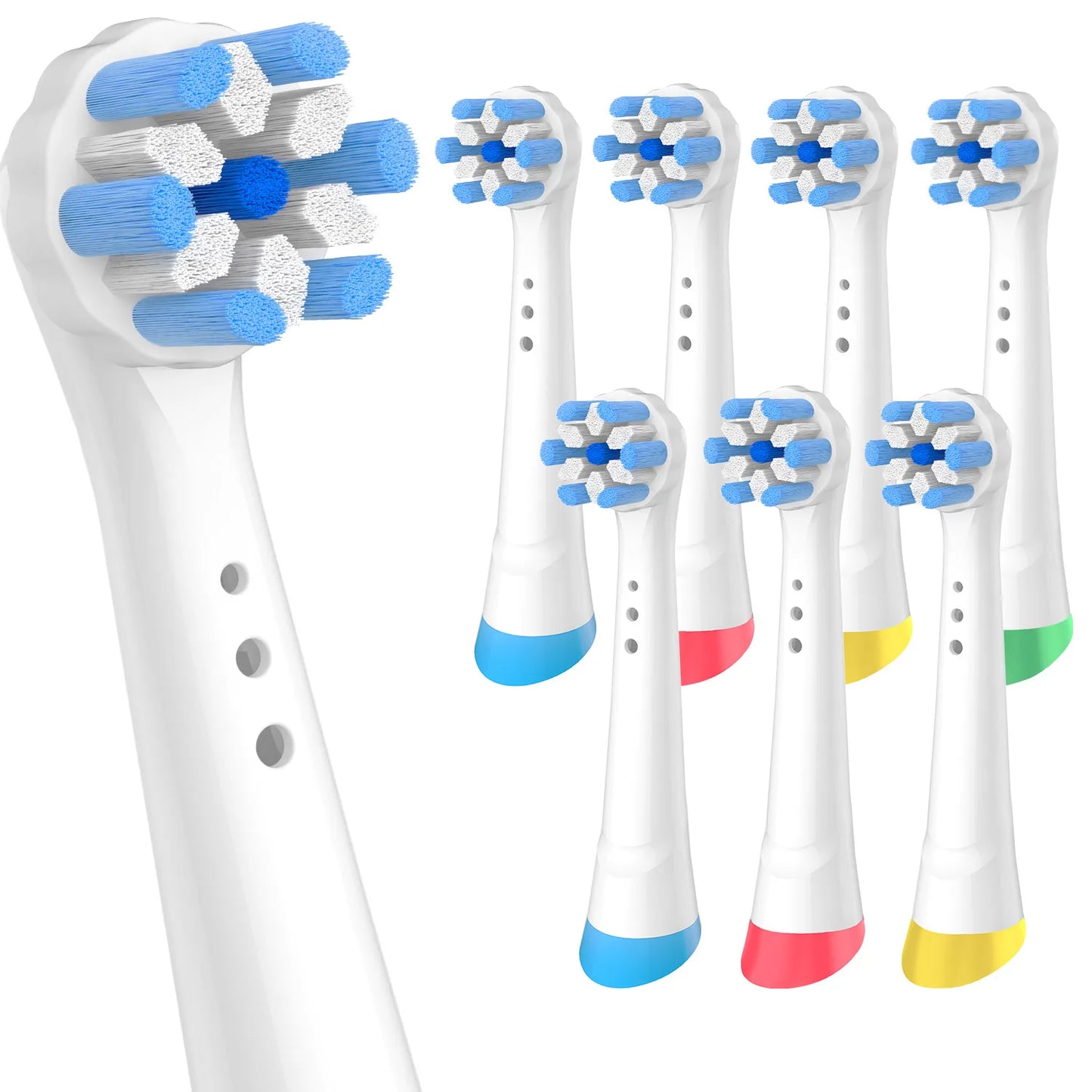 Toothbrush Head Compatible with OB iO Brush Heads Electric Toothbrush Replacement Heads for IO 3/4/5/6/7/8/9/10,4 Pack