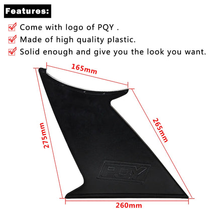 Free Shipping Spoiler Wing Stabilizer For subaru STI 2015-18 Spoiler Wing Stiffi Support Rally With PQY logo One Piece WX-WSS02