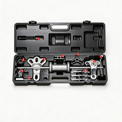 Slide Hammer Dent Puller Set, Slide Hammer Axle Bearing Dent Hub 2 3 Internal External Gear Puller Set Auto Body Repair Tool Set