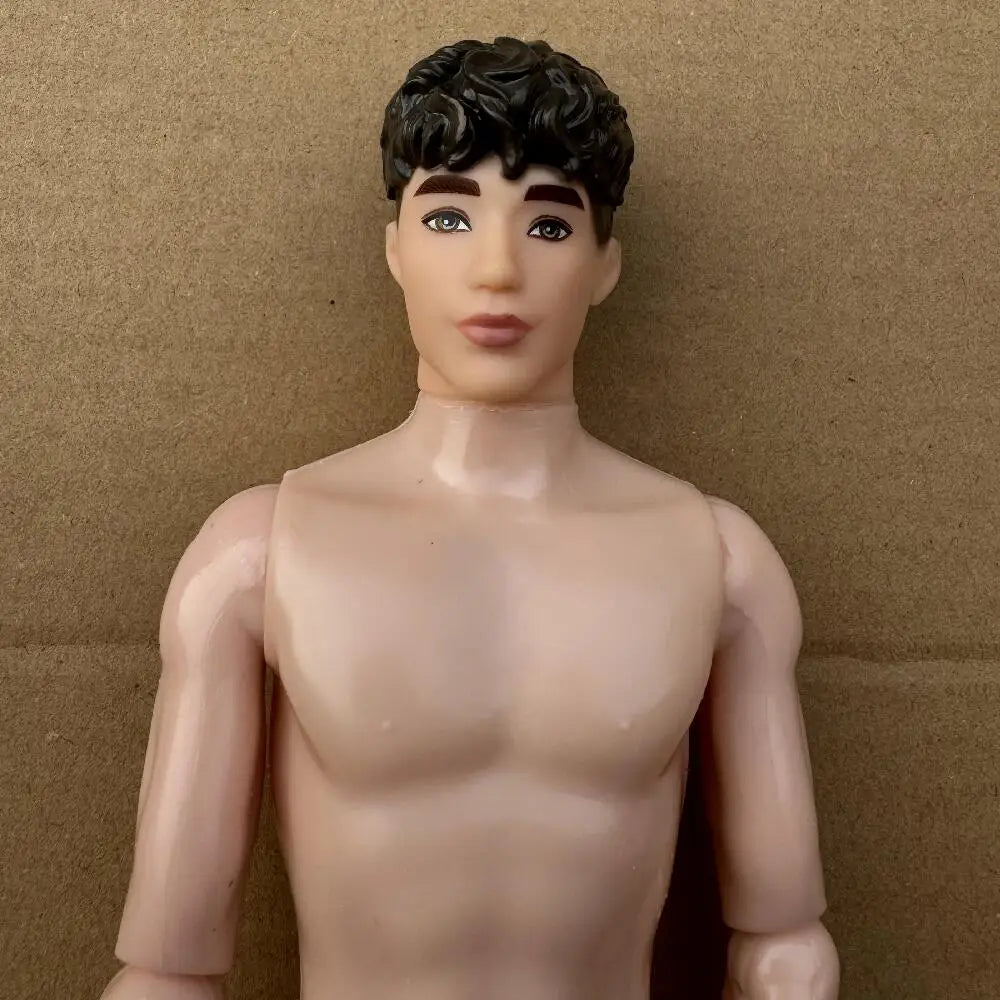 1/6 Boys Doll Male Figures Joints Movable Solid  30cm Dolls Kids DIY Toys Birthday Gifts