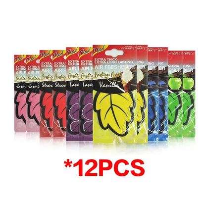 1/6/12/18/24/30PCS Car air freshener smell car perfume for car interior accessories air freshener customization