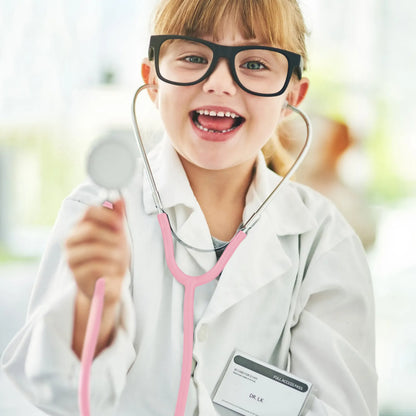 Simulated Stethoscope Educational Role Play Doctor Nurse Game Prop Kids Stethoscope for Imaginative Play and Learning