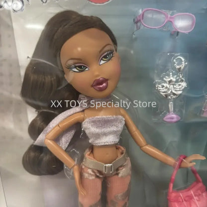 Original Bratz 25th Anniversary 2001 Reimagined Cloe Jade Sasha Yasmin Accessories Collectible Fashion Dress Doll Girls Gift Toy