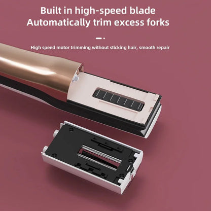 Hair ends Trimmer Split Remover Dry Damaged Brittle Professional Automatic Trim Split for Women Cordless Hair cutting machine