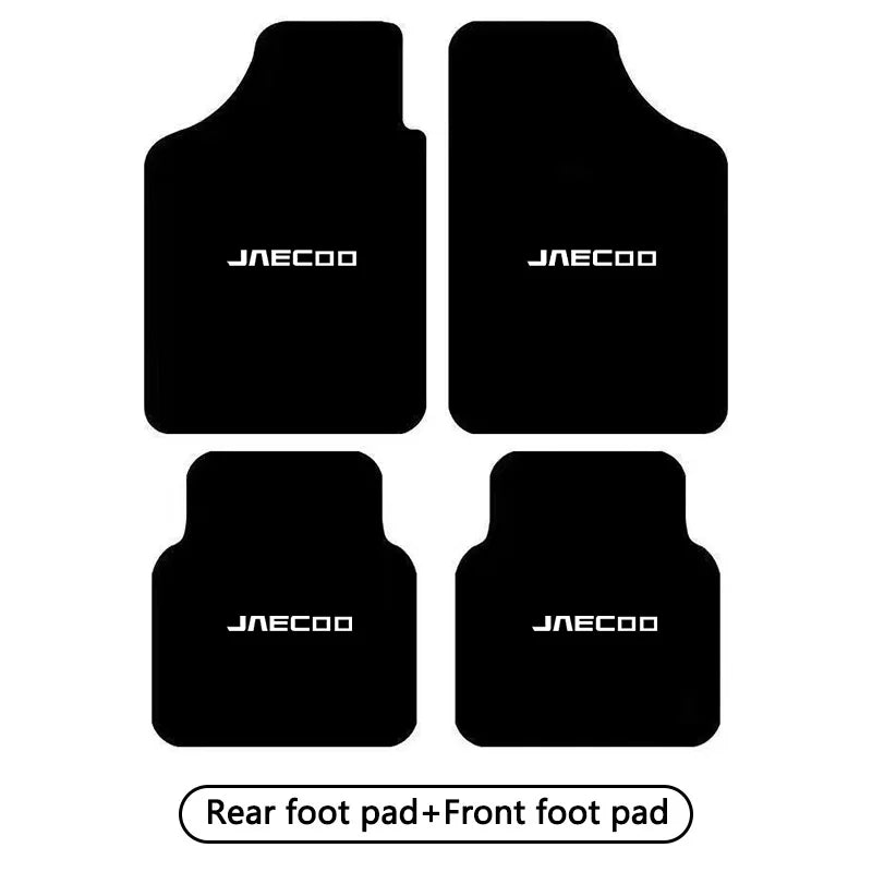2/4pcs Car Floor Mats Universal Auto Foot Pad  Automobile Interior For Jaecoo Omoda J7 2025 2024 Chery Jaecoo J7 J8 Tiggo 8plus